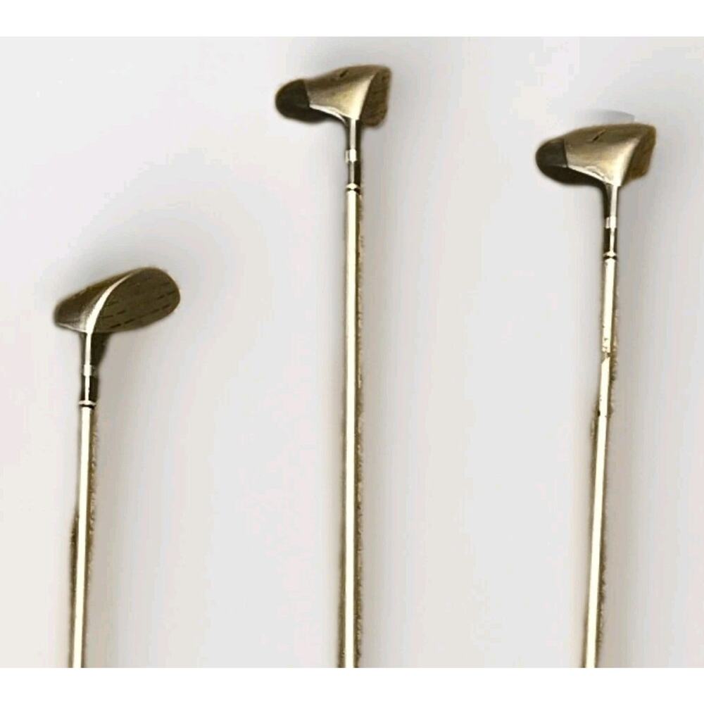 PowerBilt golf clubs 1,3,5 Woods Good Grips
